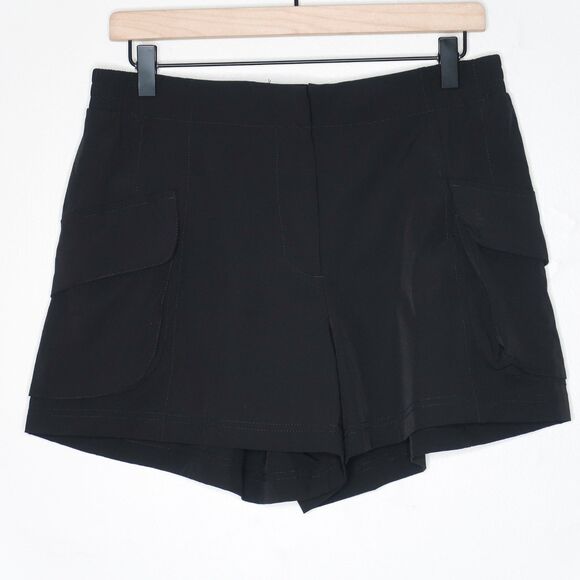 Avalanche Pants - Avalanche Womens Shorts Medium Black UPF 30+ High Waist Relaxed‎ Fit Preppy